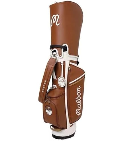 Amazon.co.jp: マルボンゴルフ キャディバッグ キャスター型 茶色